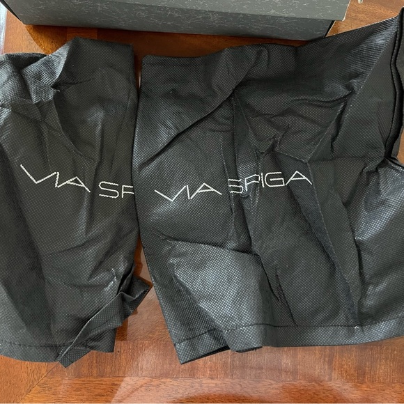 Via Spiga orange wedge sandals size 37 - Picture 5 of 5